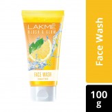 Lakme Blush and Glow Lemon Fresh Facewash, 100g