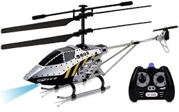 Saffire 3.5 Channel Armour Helicopter with Gyro and Lights, Multi Color