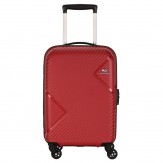 Kamiliant by American Tourister Kam Zakk Polypropylene 55 cms Red Hardsided Cabin Luggage (KAM Zakk SP 55CM - Crimson RED)