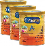 Enfagrow A+ Nutritional Milk Powder (2 years and above) Chocolate: 400 g (Pack of 3)