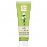 Auravedic Clear brightness pulpy face wash with neem tea tree,100g