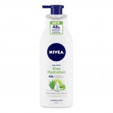 NIVEA Aloe Hydration Body Lotion, 400ml, with deep moisture serum and aloe vera for normal skin