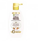 Garnier Ultra Blends Soy Milk and Almonds Shampoo, 640ml
