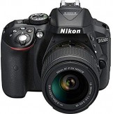 Nikon D5300 24.2MP Digital SLR Camera (Black) with AF-P 18-55mm f/ 3.5-5.6g VR Kit Lens, 16GB Card and Camera Bag