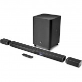 JBL 5.1 Channel 4K Ultra HD Sound bar with True Wireless Surround Speakers (Black)