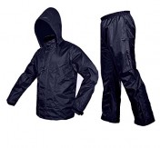 Zavia Premium Plain Rain Coat (XL- Free size) Blue