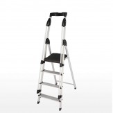 Liberti 404 Aluminium 3.4 Feet Ladder (Silver)