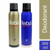 Archies Rebul Prestige and Sport Deodorant for Men, 150ml (Pack of 2)