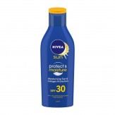 NIVEA Sunscreen Lotion, Sun Protect and Moisture (SPF 30), 125ml