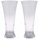 Pashabache Pub Beer Glass Set, 320ml, Set of 2, Clear