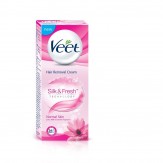 Veet Silk & Fresh Hair Removal Cream, Normal Skin - 50 g