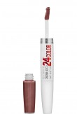 Maybelline New York Superstay 2 Step Lipstick, 145 Constant Cocoa, 2.3ml,1.8g