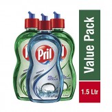 Pril Lime Dish Wash - 500 ml (Pack of 2) with Pril kraft - 500 ml