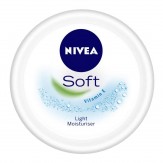 NIVEA Soft Light Moisturiser With Vitamin E, 100ml