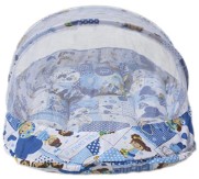 Amardeep and Co MT-02-Collage Baby Mattress with Mosquito Net (Blue) Rs. 374 at Amazon