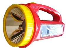 JY Super 7512 Bright 2W Dual Function Solar Rechargeable Emergency Light/Torch Rs. 296 at Amazon