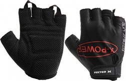 Vector X VX-300 Gym Fitness Gloves, (Black)