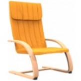 Forzza Eva Kid's Chair (Matt Finish, Yellow)