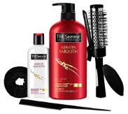TRESemme Free Hair Styling Kit Worth Rs.500 with Keratin Smooth Shampoo, 580ml and Conditioner, 85ml
