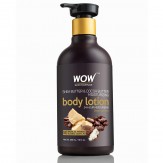 WOW Shea Butter and Cocoa Butter Moisturizing Body Lotion, Deep Hydration, 300ml