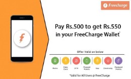 Get Rs. 550 Recharge & Bil payment for Rs. 495 for all user at nearbuy