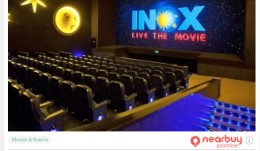 INOX Cinemas Rs. 500 voucher Rs. 345 + upto 10% cashback - Nearbuy