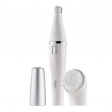 Braun Face 810 – Facial Epilator and Facial Cleansing Brush with Micro-Oscillations (White)