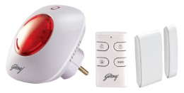 Godrej Eagle-I Smart SEWA7200 Plug and Play Alarm System + 100 Mobicash Rs. 2999 at Shopclues