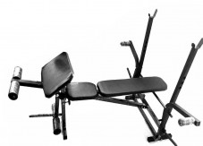 Protoner 7 in 1 Adjustable Bench with Removable Preacher Curl for Home Gym