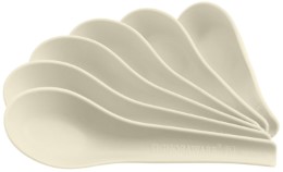 Signoraware Soup Spoon Set, Set of 6, Off White