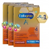 Enfagrow A+ Stage4 Nutritional Milk Powder - 200 g (Chocolate, Pack of 3)