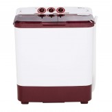 AmazonBasics 6.5 kg Semi-Automatic Top Load Washing machine (Burgundy)