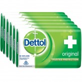 Dettol Original Soap - 125 g (Pack of 6)