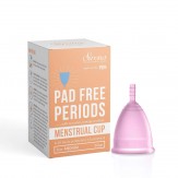 Sirona FDA Approved Reusable Menstrual Cup with Medical Grade Silicone - Medium