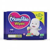 MamyPoko Wipes With Green Tea Essence - Pack of 100 Wipes With Fragrance (100 Wipes)