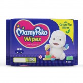 Mamy Poko Wipes with Green Tea Essence - Pack of 100 Wipes with Fragrance (100 Wipes)