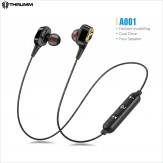 Thrumm Marvel Sonic Duos Iron Man and Spider Man Dual Driver Bluetooth Earphones with in-Line