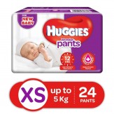 Huggies Wonder Pants Diapers, Extra Small (24 Count)