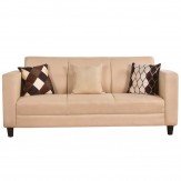 Furny Calista 3 Seater Sofa (Beige)