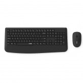 Rapoo X1900 Wireless Optical Mouse and Keyboard (Black)