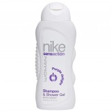 Nike Sensaction Delight Woman Shampoo and Shower Gel, 300ml (Purple)