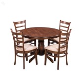 Royal Oak Coco Dining Table Set with 4 Chairs