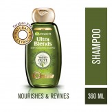 Garnier Ultra Blends Shampoo, Mythic Olive, 360ml