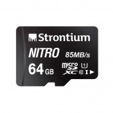 Strontium Nitro 64GB Micro SDXC Memory Card 85MB/s UHS-I U1 Class 10 High Speed