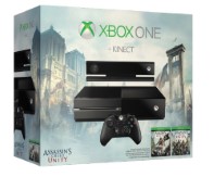 Xbox One Console with Kinect - Free Game DLCs: Assassin's Creed: Unity, Assassin's Creed: Black Flag & Dance Central Spotlight Rs 34990 At Amazon