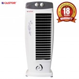 Castor Cool Breeze Tower Fan with 25 Feet Air Delivery, 4-Way Air Flow, High Speed, Anti Rust Body(4 Color)