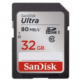SanDisk Ultra 32GB Class 10 UHS-I SDHC Memory Card (SDSDUNC-032G-GN6IN)