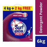 [Pantry] Surf Excel Matic Front Load Detergent Powder - 4 kg with Free 2 kg