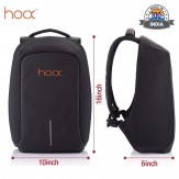 Hoox 16-inch Anti Theft Business Laptop Bag (Black)