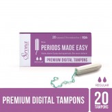 Sirona FDA Approved Premium Digital Tampon Regular Flow - 20 Pieces